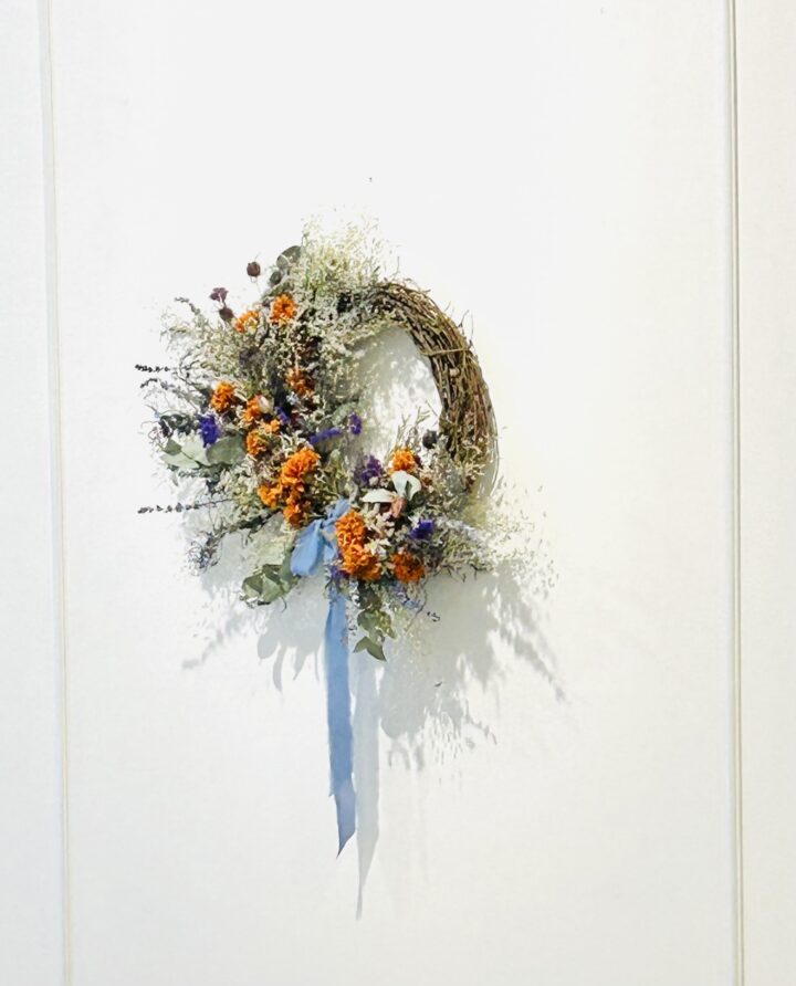 Custom Dried Floral Wreath 20" - Image 2